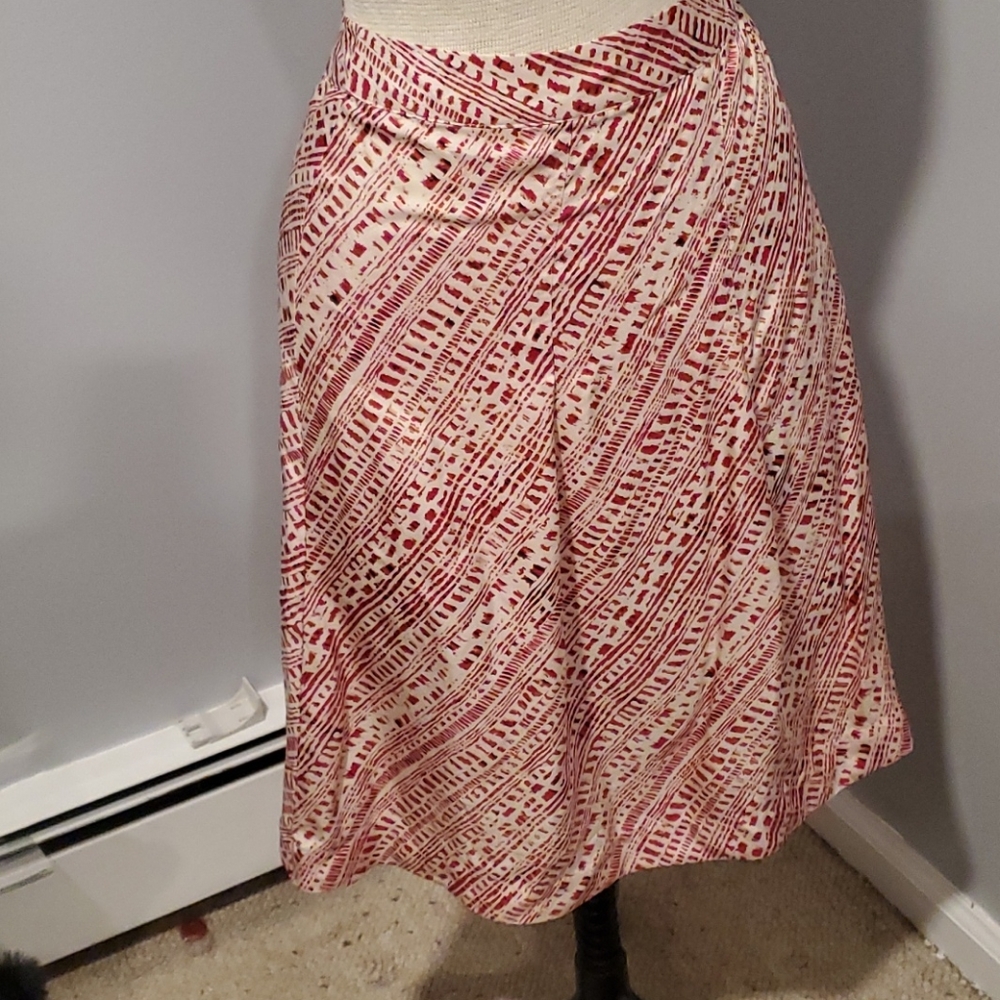 Print Rayon Skirt